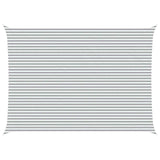 Vela da ombra solare Grigio chiaro e bianco 7 x 5 m
