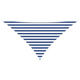 Vela da ombra solare Blu e Bianco 2,5 x 2,5 x 3,5 m