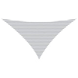 Vela da ombra solare Grigio chiaro e bianco 7 x 5 x 5 m