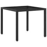 Set da pranzo per esterni 5 pcs polyrattan