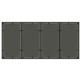 Set da pranzo per esterni 7 pcs polyrattan