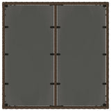 Set da pranzo per esterni 3 pcs polyrattan
