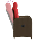 Set da pranzo per esterni 7 pcs polyrattan
