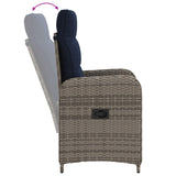 Set da pranzo per esterni 3 pcs polyrattan