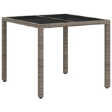 Set da pranzo per esterni 5 pcs polyrattan