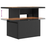Set da pranzo per esterni 5 pcs polyrattan