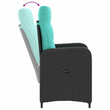 Set da pranzo per esterni 5 pcs polyrattan