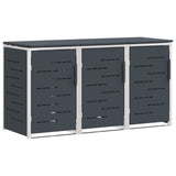 Stoccaggio contenitore a ruote Antracite 207 x 77,5 x 112,5 cm