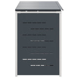 Stoccaggio contenitore a ruote Antracite 207 x 77,5 x 112,5 cm