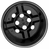 Vaso Rotondo per Fiori 200 pcs Nero  10 x 8 cm Plastica