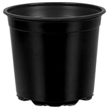 Vaso per Fiori 200 pcs Nero  15 x 13 cm Plastica