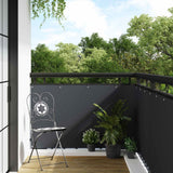 Schermo per Balcone con Occhielli Antracite