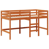 Struttura per letto soppalco Marrone Cera 90 x 190 cm