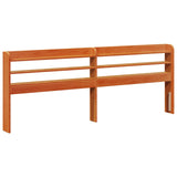 Struttura del letto 2 pcs Marrone cerato Legno di Pino Massello