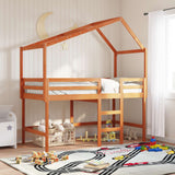 Struttura per letto soppalco Marrone Cera 90 x 190 cm