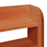 Struttura del letto 2 pcs Marrone cerato Legno di Pino Massello