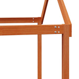 Struttura per letto soppalco Marrone Cera 90 x 190 cm
