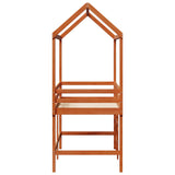 Struttura per letto soppalco Marrone Cera 90 x 190 cm