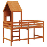 Struttura per letto soppalco Marrone Cera 90 x 190 cm