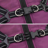 Cappotto per Cani Viola L24 Pile e Poliestere