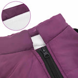Cappotto per Cani Viola L24 Pile e Poliestere