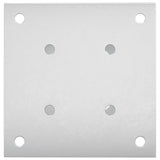 Ancora rotonda per terreno 4 pcs Argento 15 x 15 x 15 cm
