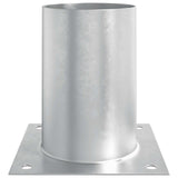 Ancora rotonda per terreno 12 pcs Argento 15 x 15 x 15 cm