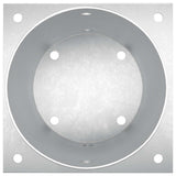 Ancora rotonda per terreno 12 pcs Argento 18 x 18 x15 cm