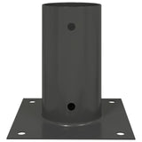 Ancora rotonda per terreno 4 pcs Antracite 15 x 15 x 15 cm