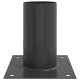 Ancora rotonda per terreno 4 pcs Antracite 15 x 15 x 15 cm