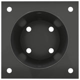 Ancora rotonda per terreno 12 pcs Antracite 15 x 15 x 15 cm