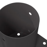 Ancora rotonda per terreno 4 pcs Antracite 15 x 15 x 15 cm
