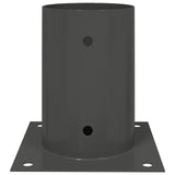 Ancora rotonda per terreno 4 pcs Antracite 15 x 15 x 15 cm