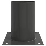 Ancora rotonda per terreno 12 pcs Antracite 15 x 15 x 15 cm