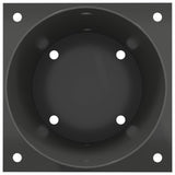 Ancora rotonda per terreno 12 pcs Antracite 18 x 18 x15 cm