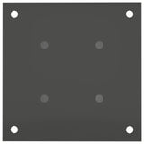 Ancora rotonda per terreno 12 pcs Antracite 18 x 18 x15 cm