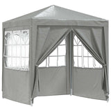 Tenda Party Grigio chiaro 200 x 200 x 240 cm PE e Acciaio