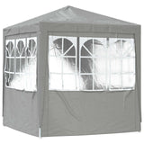 Tenda Party Grigio chiaro 200 x 200 x 240 cm PE e Acciaio