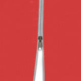 Tenda Party 300 x 300 x 255 cm Rosso PE e Acciaio