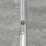 Parete per tenda da festa 2 pcs Grigio Chiaro 400 x 195 cm