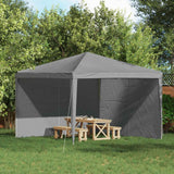 Parete per tenda da festa 2 pcs Grigio Chiaro 400 x 195 cm