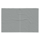 Parete per tenda da festa 2 pcs Grigio Chiaro 400 x 195 cm