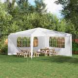 Parete per tenda da festa 2 pcs 400 x 195 cm Bianco
