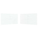 Parete per tenda da festa 2 pcs Bianco 400 x 195 cm
