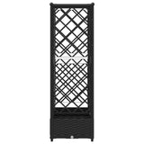 Letto Rialzato con Griglia e Tetto Nero 164 x 40 x 123 cm PP