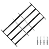 Griglia di sicurezza per finestre con 4 barre trasversali 3 pcs