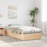 Letto ottomano Naturale 90 x 190 cm Legno di pino massiccio