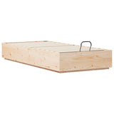 Letto ottomano Naturale 90 x 190 cm Legno di pino massiccio