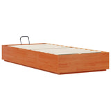 Letto ottomano Marrone Cera 80 x 200 cm Legno di pino massiccio