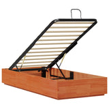 Letto ottomano Marrone Cera 90 x 200 cm Legno di pino massiccio